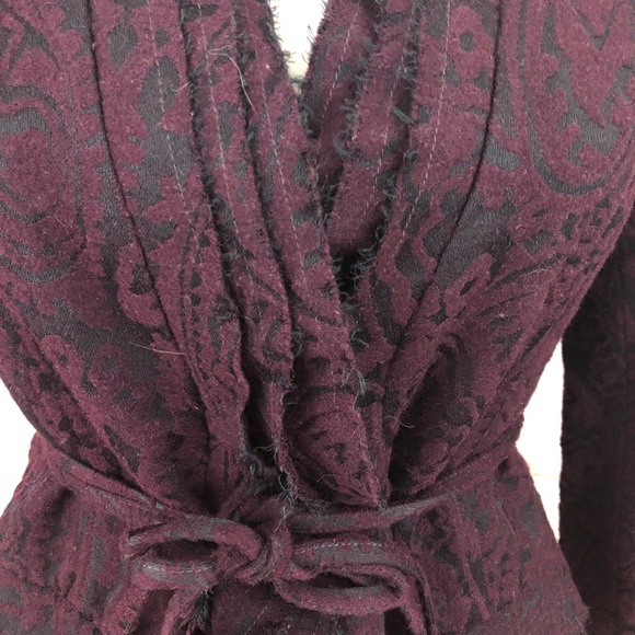 Nordstrom Lux Baroque Peplum Wrap Blazer - Picture 6 of 14